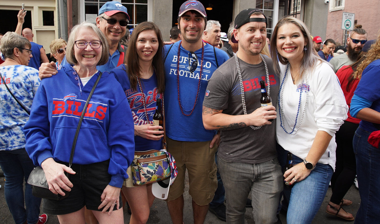 Buffalo Bills packers of NOLA Takeover Parade